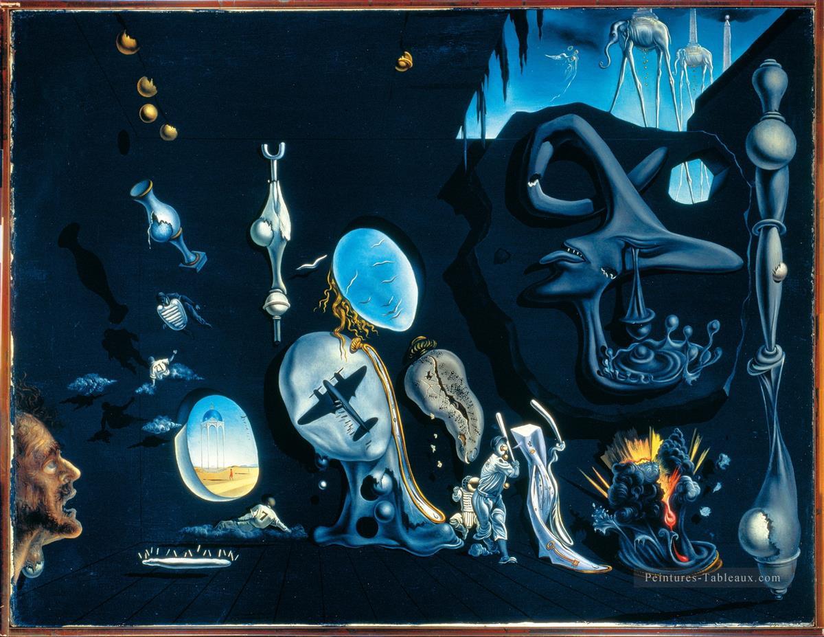 Melancholy Atomic Salvador Dali Oil Paintings